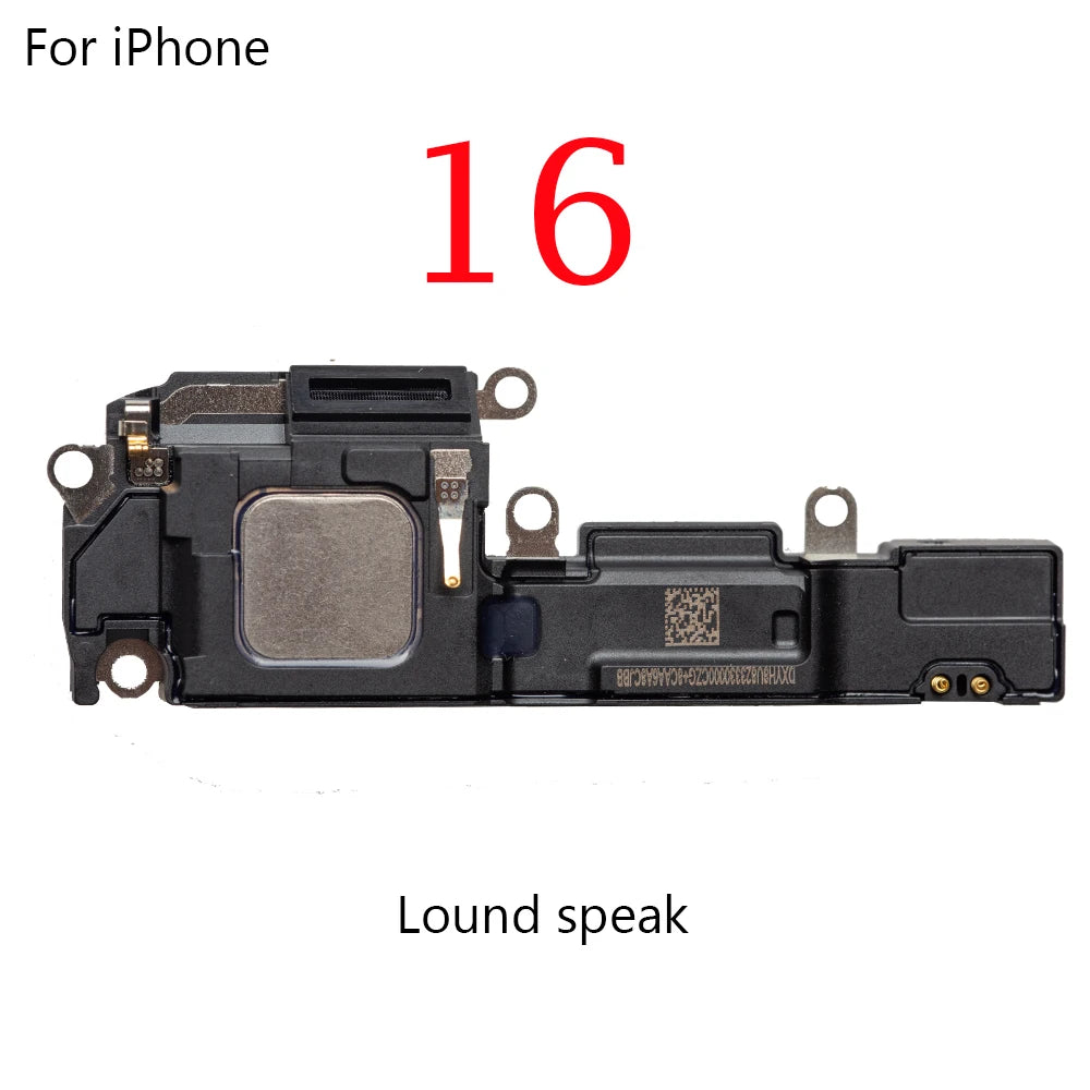 Front Earpiece Flex Cable for iPhone 15  Plus 16 Pro Max Ear Lound Buzzer Sound Speaker Headset fix  Parts iPhone phone repair parts