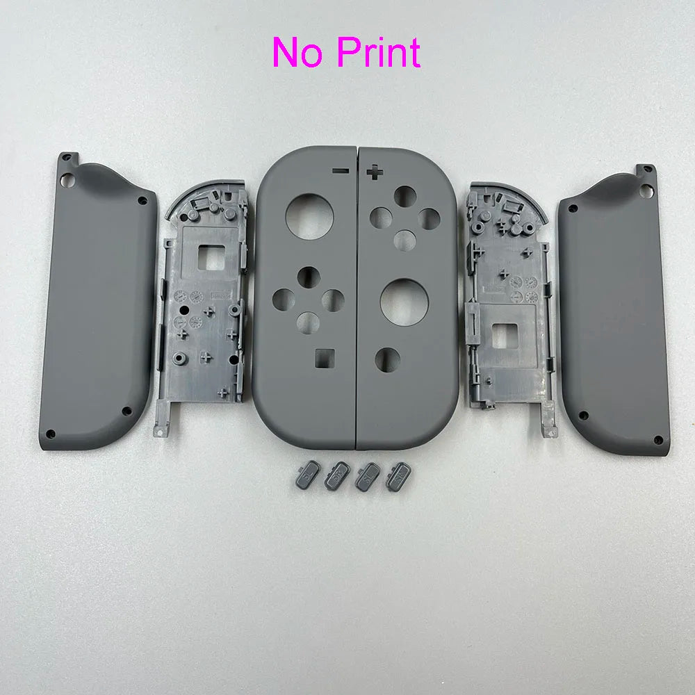 For Switch Oled Replacement Clear Transparent Shell Cover  SL SR Buttons for Nintendo Switch NS Joy Con  Controller Housing Case Game console repair parts