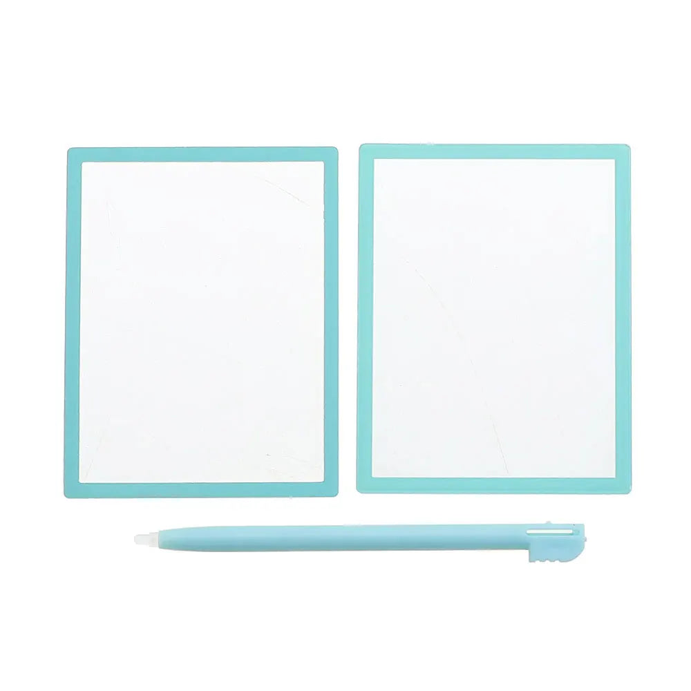 1Set Upper LCD Screen Lens + Lower Frame Plastic Cover+Stylus Pen Replacement For DS Lite For NDSL Game Console Game console repair parts