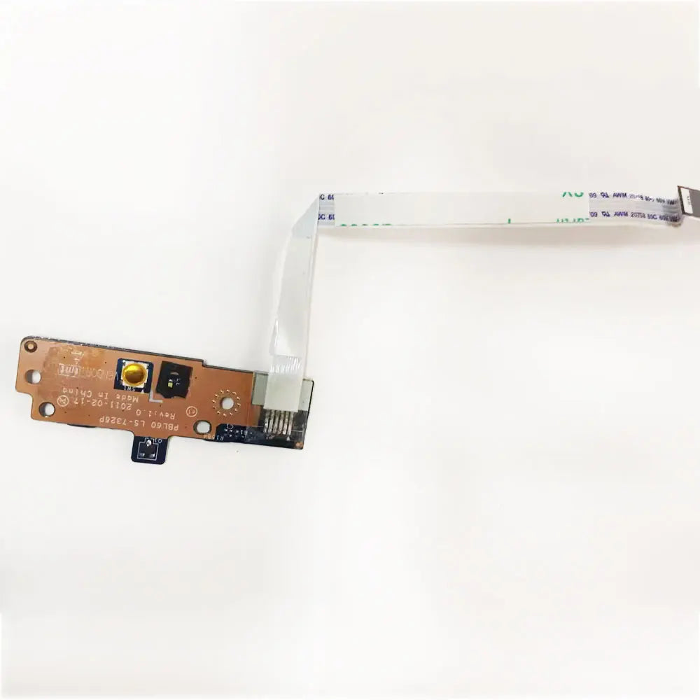 OEM For ASUS X53U X53Z X53U K53U K53Z K53T A53U Laptop Power Button Board with Cable LS-7326P Repairing Accessories  ASUS laptop repair parts