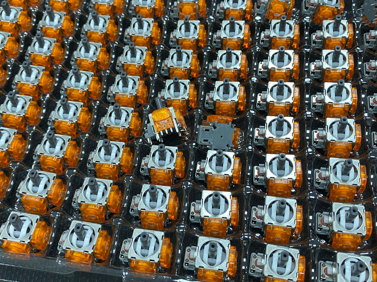 50x GINFULL DS13 RS13 TMR Electromagnetic Joystick for PS5 Controller Module Magnetic Sensor Analog Joystick Thumbstick Grip Cap  Game console repair parts