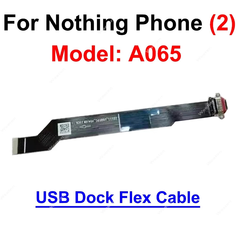 USB Charger Port Flex Cable For Nothing Phone 1 2 2A Motherboard Flex Cable Mainboard LCD Screen Flex Cable Connector Parts  Other Brand phone repair parts