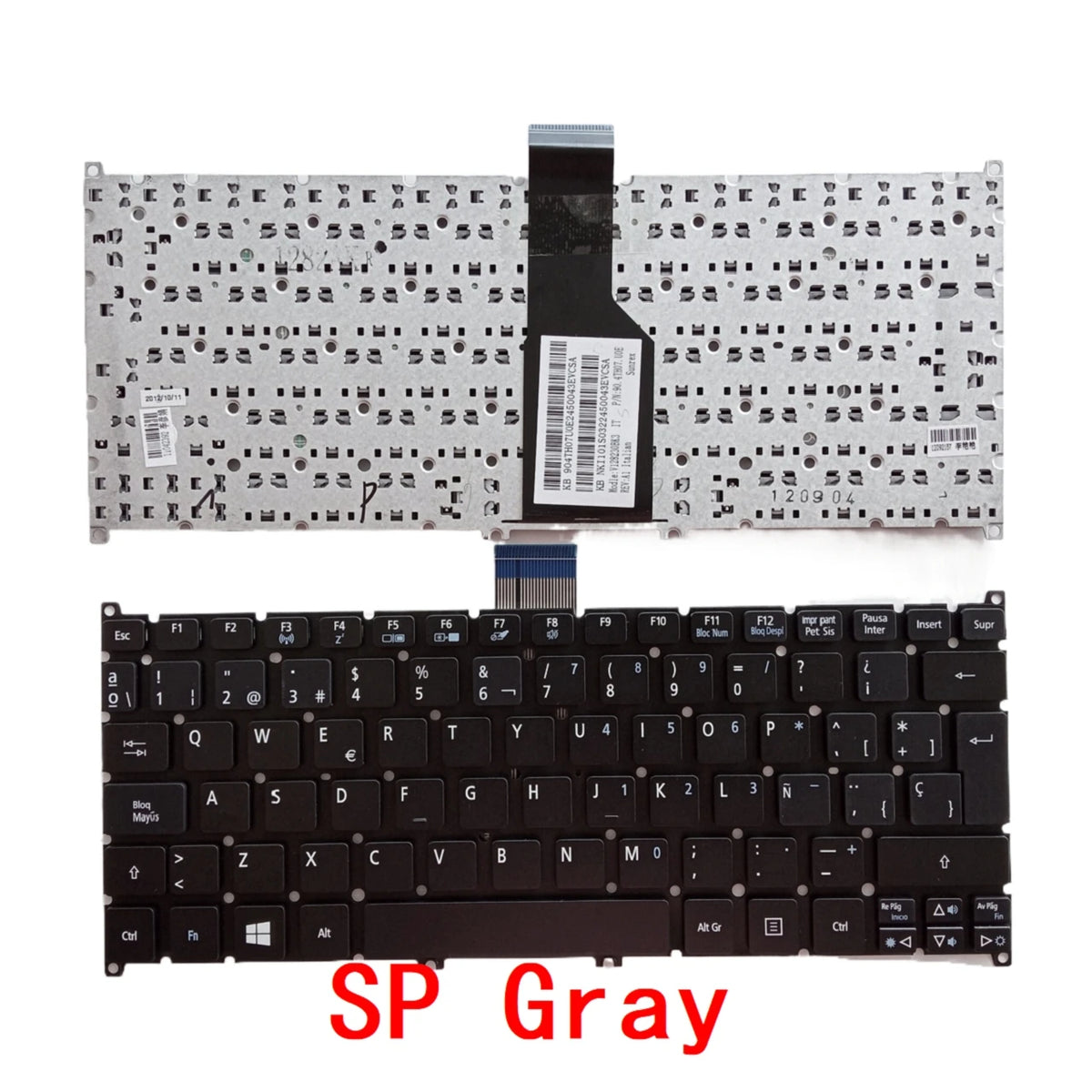 US RU SP BR PT Keyboard For Acer Aspire one 725 726 756 S3 MS2346 S3-371 S3-391 S3-951 S5 S5-391 V5-121 V5-131 V5-171 Acer laptop repair parts