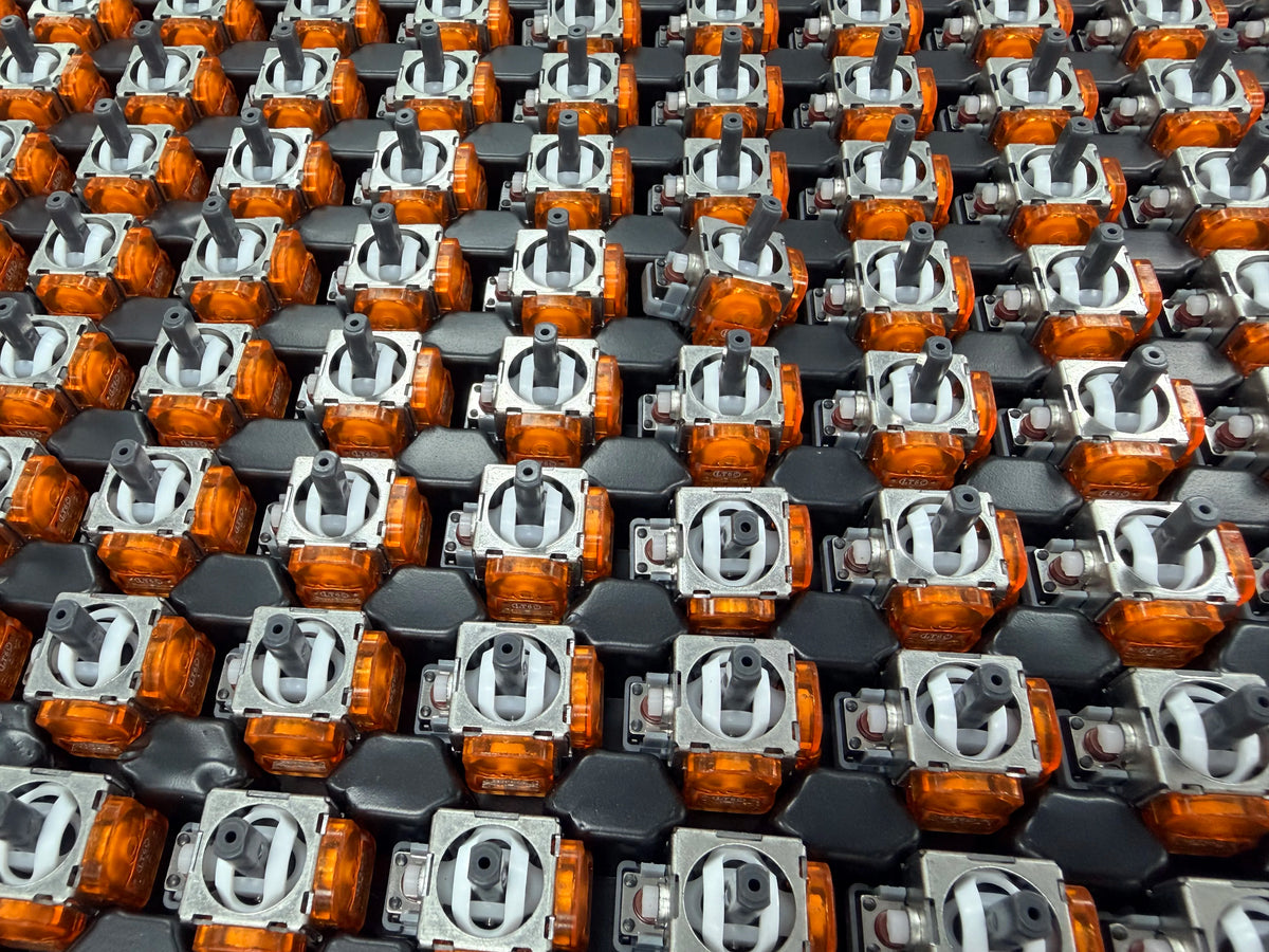 50/100PCS GINFULL TMR Electromagnetic Joystick Thumb Stick Replacement for PS5 Gamepad TMR Sensor 3D Analog Joystick Cap Cover  Game console repair parts