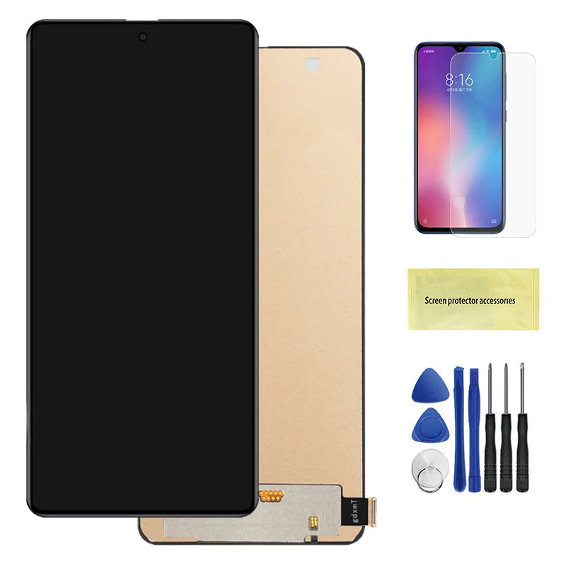 Poco F4 GT Display Screen Replacement, for Xiaomi Poco F4 GT 21121210G Lcd Display Touch Screen with Frame Digitizer Assembly Xiaomi phone repair parts