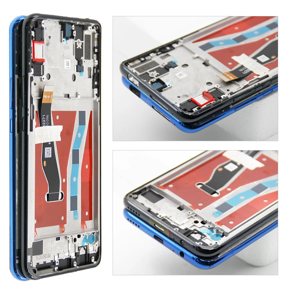 6.59" Screen Assembly for Honor 9X STK-LX1 Lcd Display Digital Touch Screen with Frame for Honor 9X (China) HLK-AL00 HLK-TL00 Honor phone repair parts