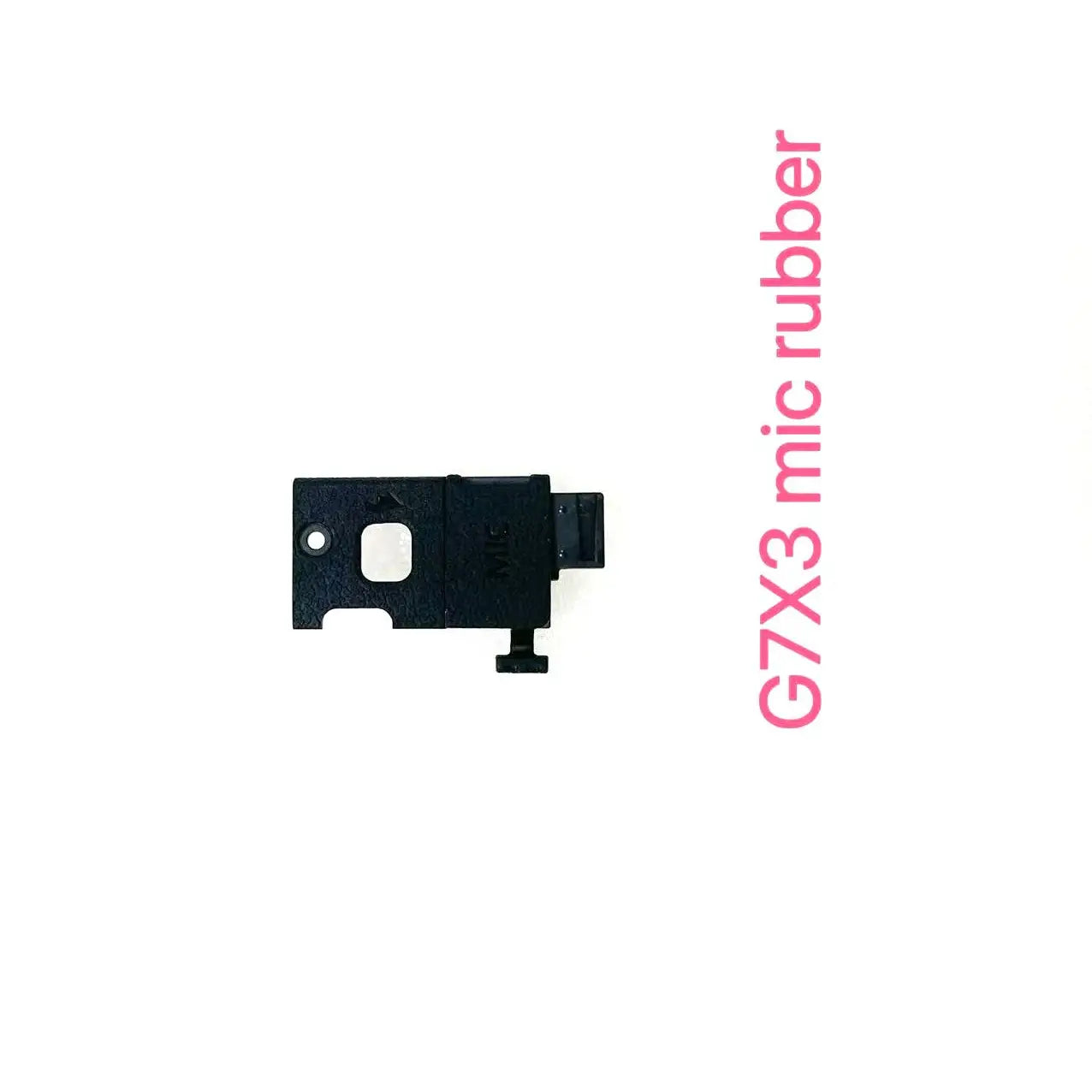 New Mic Rubber for Canon G7X3 G7X Mark III Camera Body MIC Rubber Parts  Digital Camera repair parts