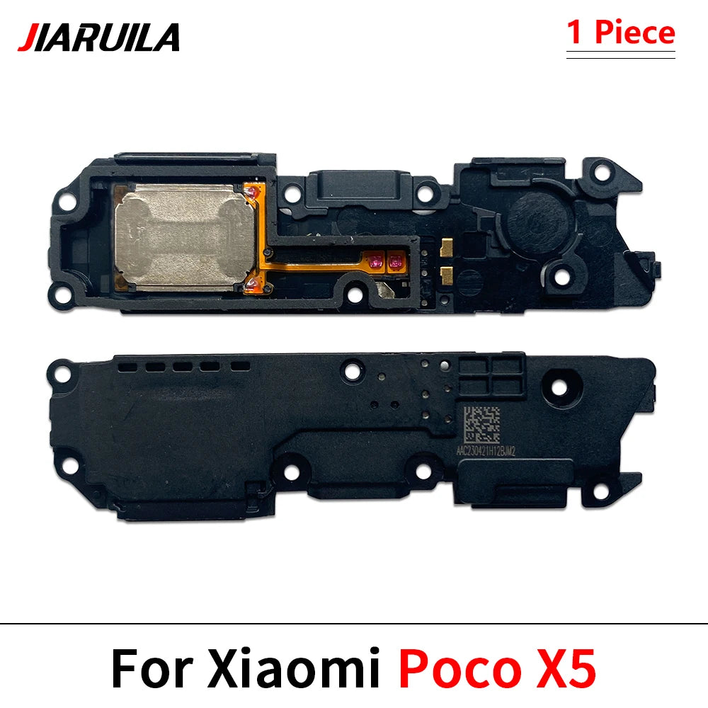 New For Xiaomi Poco F5 X5 X6 M5 M5s M6 Pro 4G 5G Loudspeaker bottom Loud Speaker Sound Buzzer Ringer Flex Cable  Xiaomi  Xiao mi phone repair parts