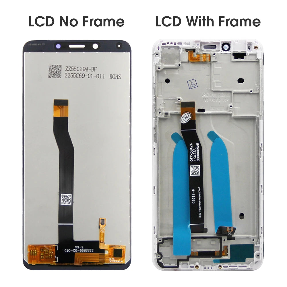 Screen for Xiaomi Redmi 6 Redmi 6A Lcd Display Digital Touch Screen with Frame Assembly for Xiaomi Redmi 6A M1804C3CG M1804C3CH Xiaomi phone repair parts