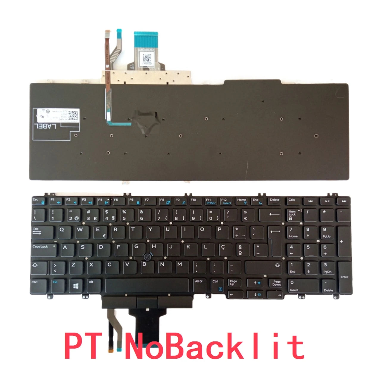 New US Russian Spanish Latin Brazil Portuguese Laptop Backlit Keyboard For Dell Precision 7530 7540 M7530 E7530 7730 7740 02JWKFDell laptop repair parts