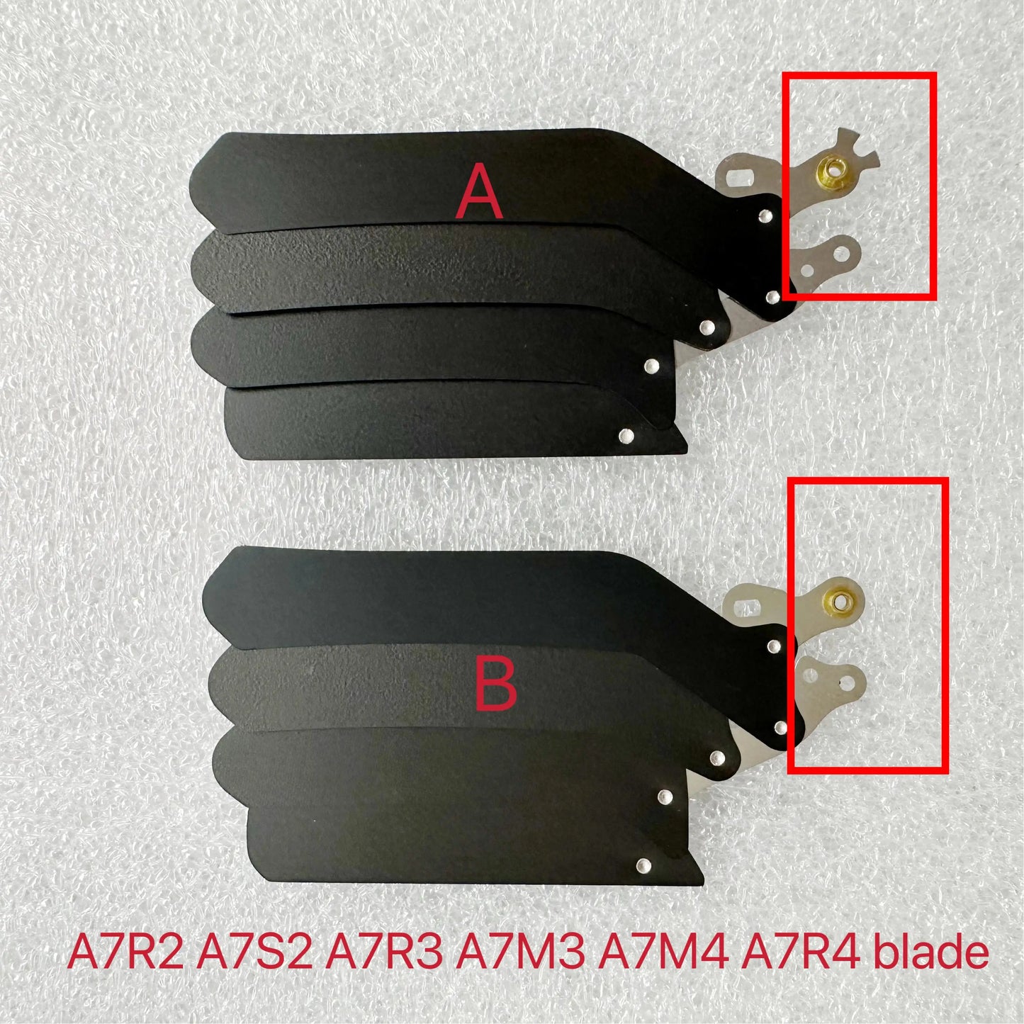 New Shutter Unit Blade For Sony ILCE-A7M4 A7R4 A7M3 A7R3 A7R2 A7S2 A7 Shutter Unit Blade Digital Camera Repair parts Digital Camera repair parts