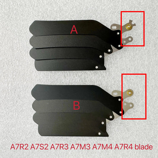 New Shutter Unit Blade For Sony ILCE-A7M4 A7R4 A7M3 A7R3 A7R2 A7S2 A7 Shutter Unit Blade Digital Camera Repair parts Digital Camera repair parts