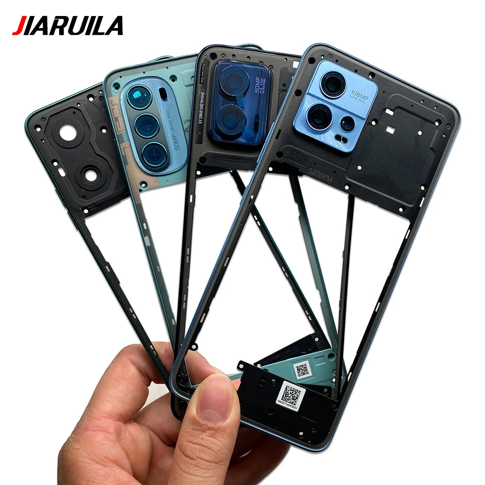 New Middle Frame Holder Housing Bezel Plate For Motorola Moto G04 G23 G34 G53 G54 G62 G72 G73 5G Replacement Repair Parts Motorola phone repair parts