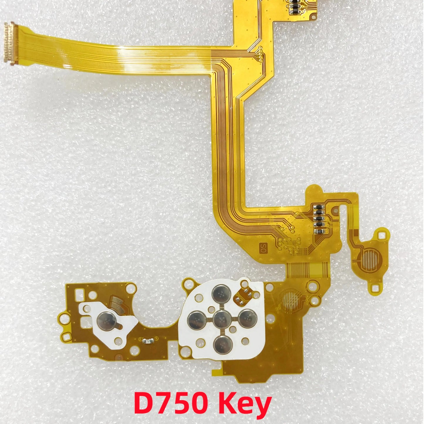 NEW Keyboard Button Rear Cover Flex Cable For Nikon D750 Key Button Flex Camera Repair Part  Digital Camera repair parts