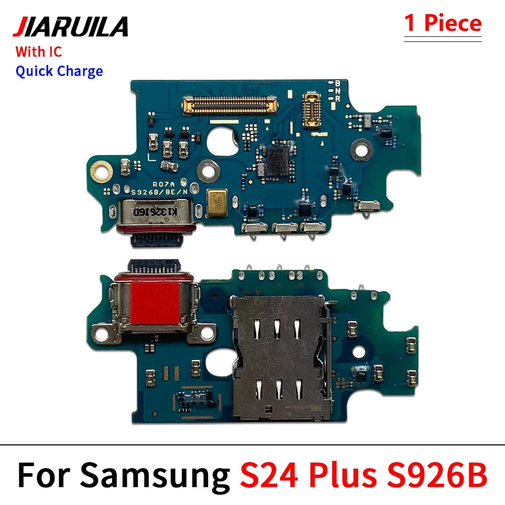 USB Charger Charging Dock Port Connector Flex Cable For Samsung S21 S22 S23 S24 S25 S26 Plus Ultra Fe 5G S911B S911U S921B Samsung phone repair parts