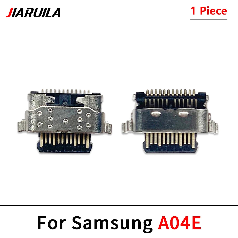 100Pcs,  Micro USB Connector Charging Port Jack Plug For Samsung A14 A04 A04s A04E A24 A34 A54 A05 A05s A13 A23 A33 A53 4G 5G Samsung phone repair parts