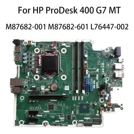 Laptop motherboard For HP ProDesk 400 G7 MT Motherboard M87682-001 M87682-601 L76447-002 100% Tested HP laptop repair parts