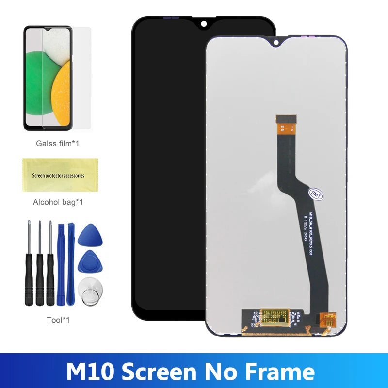 6.2" Screen for Samsung Galaxy A10 A105 A105F A105G A105M Lcd Dispaly Touch Screen with Frame for Samsung Galaxy M10 M105 M105F Samsung phone repair parts