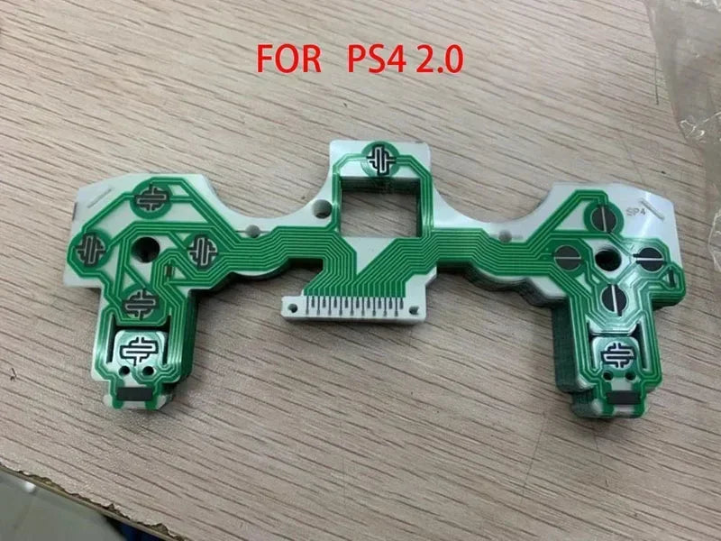 20PCS for PS4 Pro Slim JDM JDS 001/011/020/030/040/050/055 Controller Conductive Film Keypad Flex Cable Ribbon  Game console repair parts
