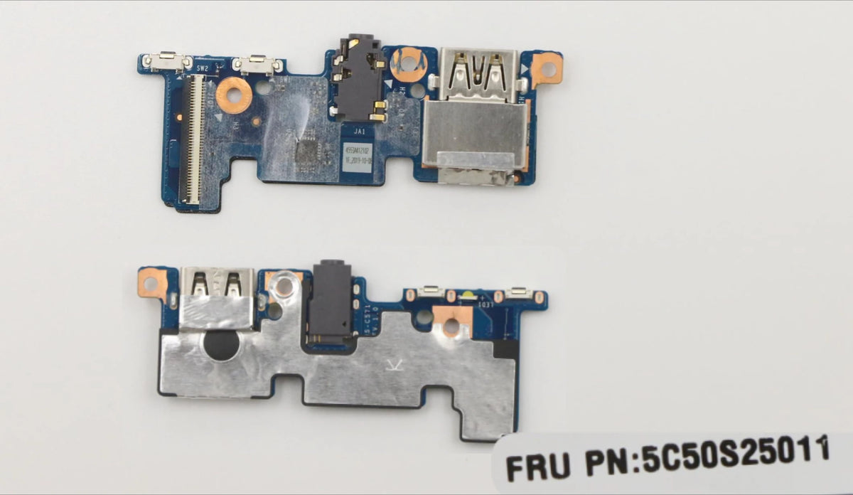 USB audio jack daughter board For Lenovo S540-13API 13IML 13ARE Xiaoxin Pro13 GS341 NS-C581 GS340 NS-C571 5C50S25011 5C50S25010 Lenovo laptop repair parts