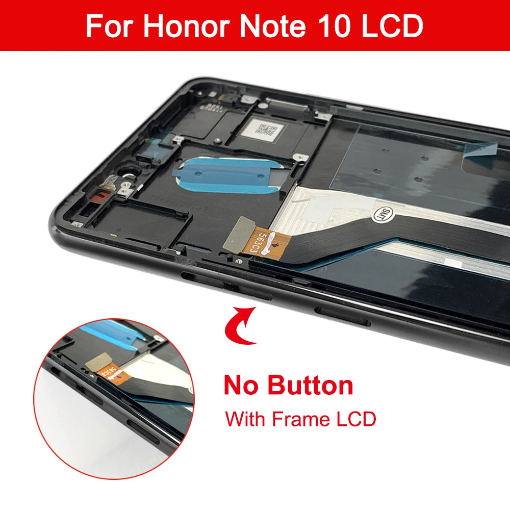 6.95" Display Screen for Honor Note 10 LCD Display Touch Screen Panel Digiziter Parts For Honor Note10 RVL-AL09 Display Honor phone repair parts