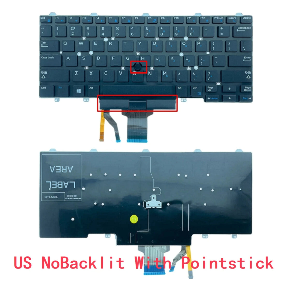 New US Spanish UK Brazil Laptop Backlit Keyboard For Dell Latitude E5450 E5470 E7450 E7470 094F68 NSK-LKAUWDell laptop repair parts