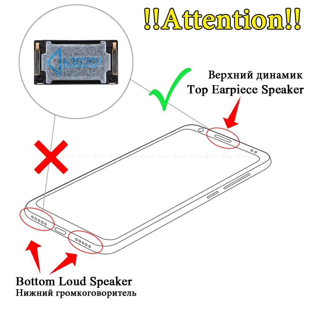 Top Front Earpiece Ear piece Speaker For Sony Xperia Z5 Premium Z4 Z3 Z2 Z1 Z Ultra M5 M4 X Compact Performance Sony phone repair parts