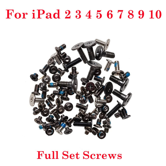 Inner Accessories Bottom Bolt Full Screw Set For iPad 2 3 4 5 6 7 8 9 10 5th 6th 7th 8th 9th 2017 2018 2019 2020 2021 Air 1 2 iPad tablet repair parts
