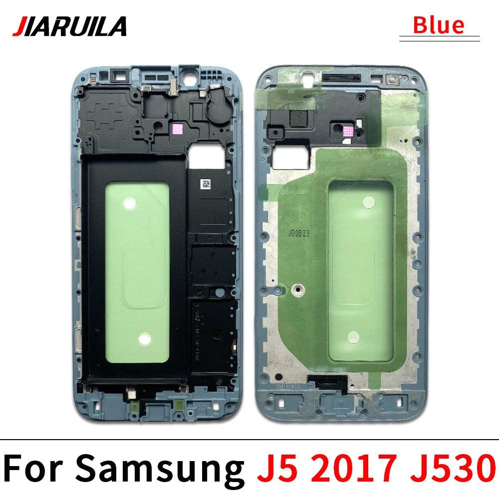 Middle Frame Front Bezel Cover Chassis Housing Back Plate LCD Holder For Samsung J4 J5 J6 J7 Prime Plus Core 2017 J530 J730 J610 Samsung phone repair parts