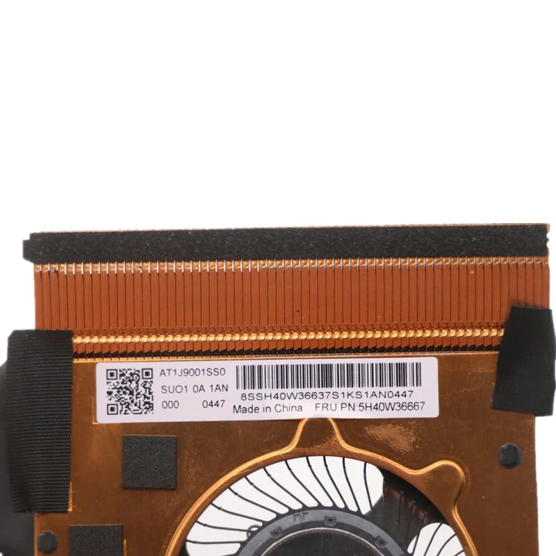 New Original For Laptop Lenovo Thinkpad X390 X395 X13 CPU Cooling Fan Heatsink Radiator Cooler FRU PN:5H40W36666/7/8 01AW746/7/8 Lenovo laptop repair parts