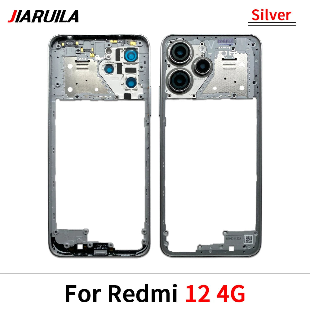 New Middle Frame For Xiaomi Redmi 12 13 13C 14C 4G 5G Door Housing Bezel Repair Parts Xiaomi  Xiao mi phone repair parts