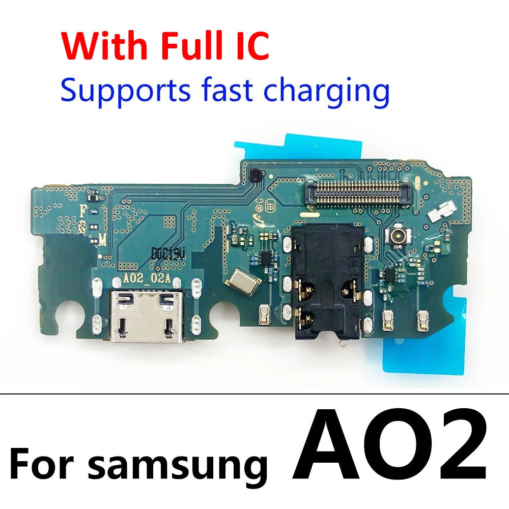 For Samsung A02 A12 A22 A32 A52 A72 A52s A03 A03s A04E 4G 5G USB Charging Port Dock Charger Connector Board Flex Cable Samsung phone repair parts