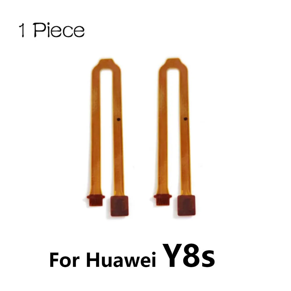 New Home Button Fingerprint Touch Id Sensor Connector Flex Cable For Huawei Y6P Y7P Y8s Y6 Y7 Y9 Prime 2017 2018 2019 2020 Huawei phone repair parts