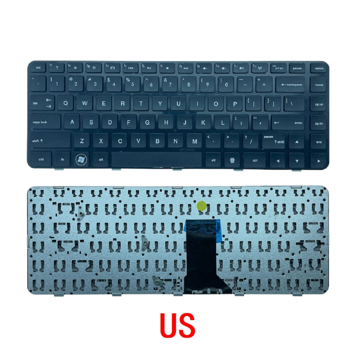 New US Spanish Arab Laptop Keyboard For HP Pavilion DM4-1000 DV5-2000 DM4-1012 DM4-2000 DM4-2001ER Notebook PC Replacement HP laptop repair parts