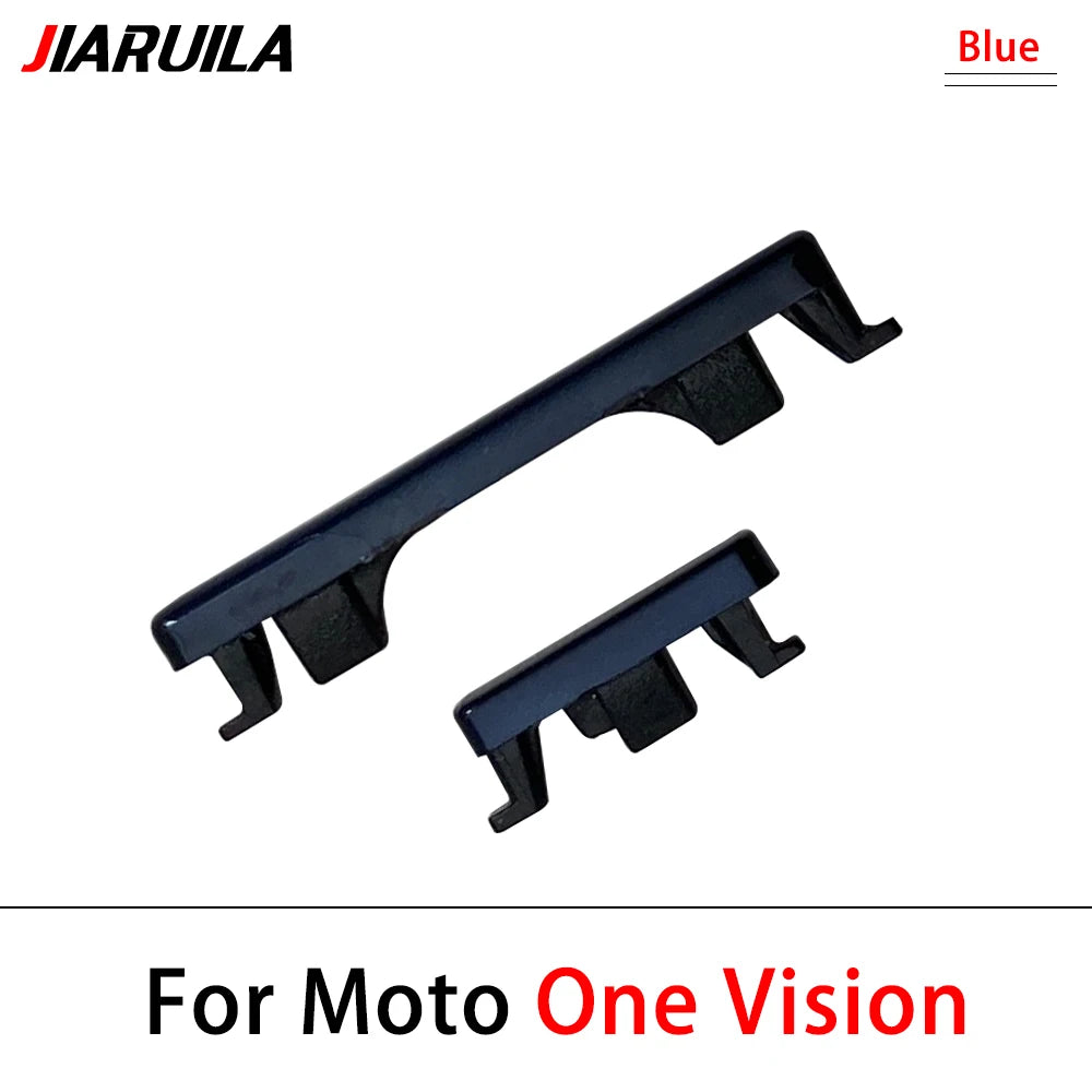 For Motorola Moto One Action Vision Hyper Macro Fusion Plus Power Button + Volume Side Button Key Replacement Parts Motorola phone repair parts