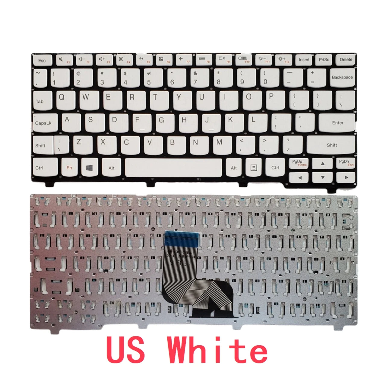 New US Spanish Portuguese Laptop Keyboard For Lenovo WINBOOK N22 N23 N24 300E 11.6" N3050 N3060 80S6 Notebook PC Replacement Lenovo laptop repair parts