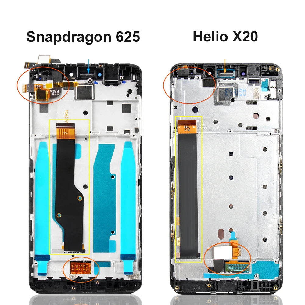 Screen for Xiaomi Redmi Note 4/ Redmi Note 4X Global Snapdragon 625 Lcd Display Touch Screen Assembly for Redmi Note 4 2016100 Xiaomi phone repair parts
