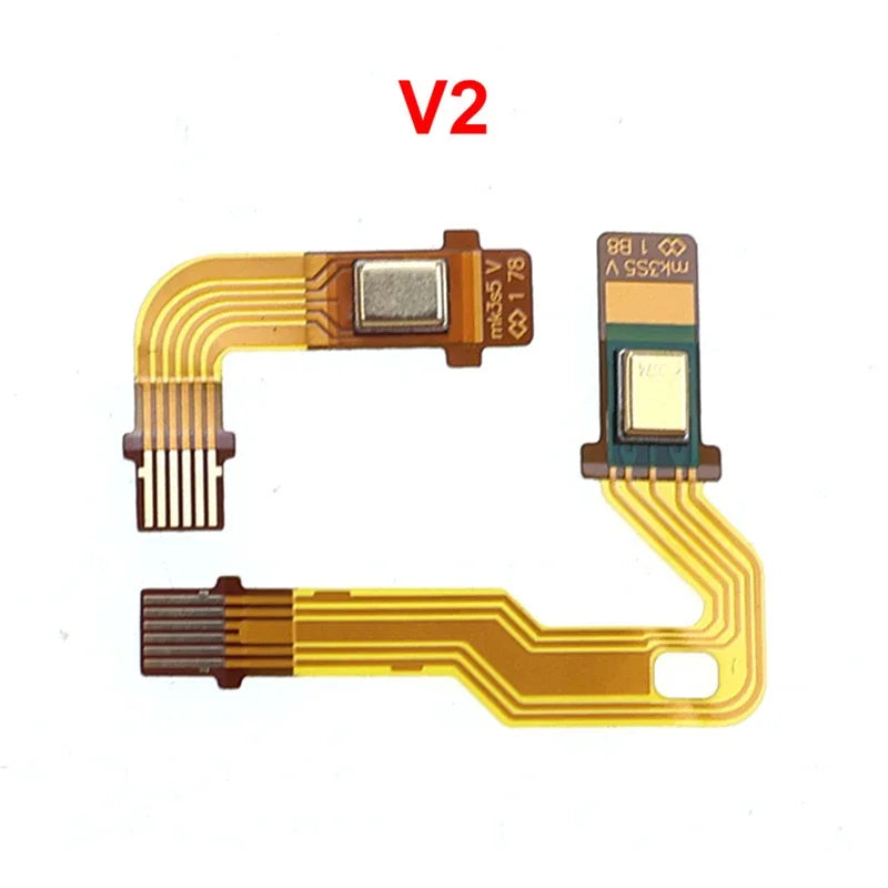 Left/Right Microphone Cable Replacement Parts For PS5 Handle Inner Mic Ribbon Speaker Flat Cable For V1 V2 V3 V4 Controller Game console repair parts