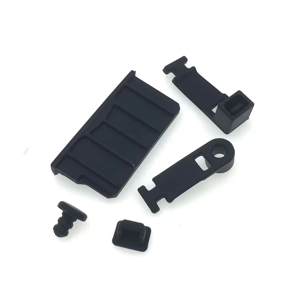 1-5Set  Silicone Anti-Dust Plug Earphone jack Charging Dock Dust Proof Protector Cap For New 3DS XL/LL 3DSXL 3DSLL 2DS Cover Game console repair parts