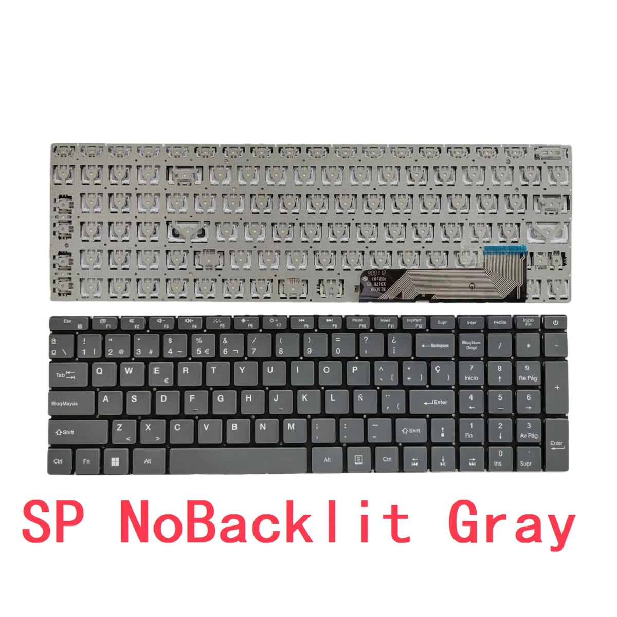 New US Spanish Backlit Keyboard For Gateway 15 GWTN156-1BK GWTN156 15.6" GWTN156-4 GWTN156-5BL GWTN156-7BL 7BK 9BK 12GR N15CS9