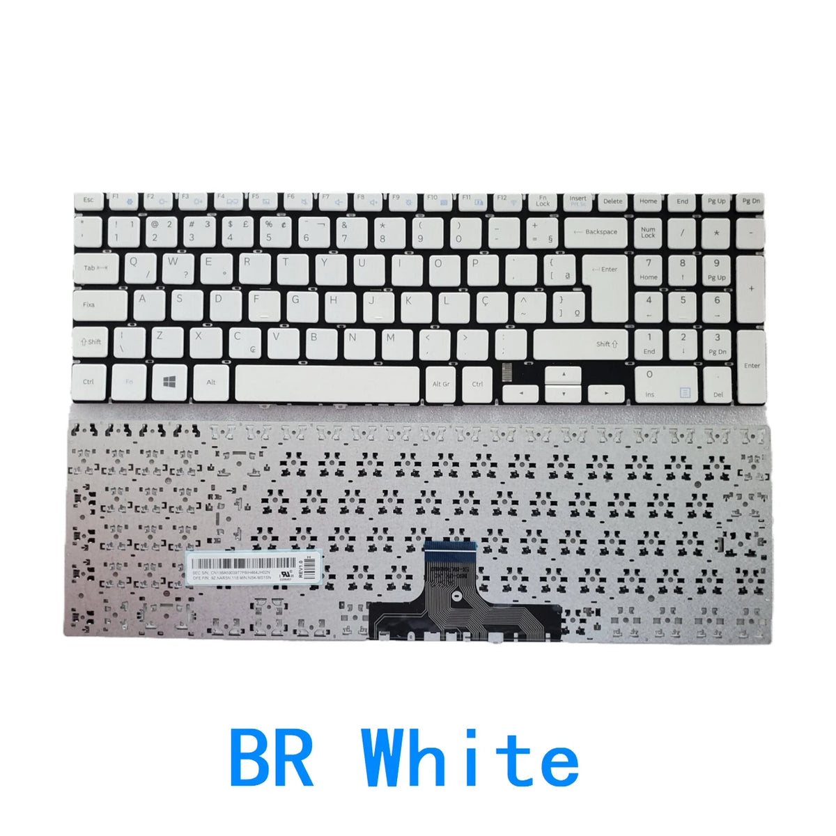 New US Brazil Language  Keyboard For Samsung NP-300E5K 300E5M 300E5L 3500EL 3500EM 500R5H Notebook PC Replacement Keyboard SAMSUNG laptop repair parts