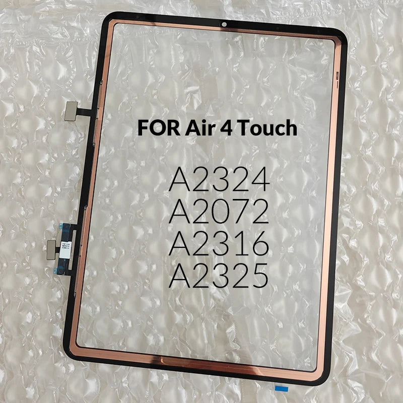 Orginal Touch Screen For iPad Air 4 (4th generation) 10.9" 2020 TouchScreen Outer Glass Digitizer A2324 A2072 A2325 A2316  iPad repair parts