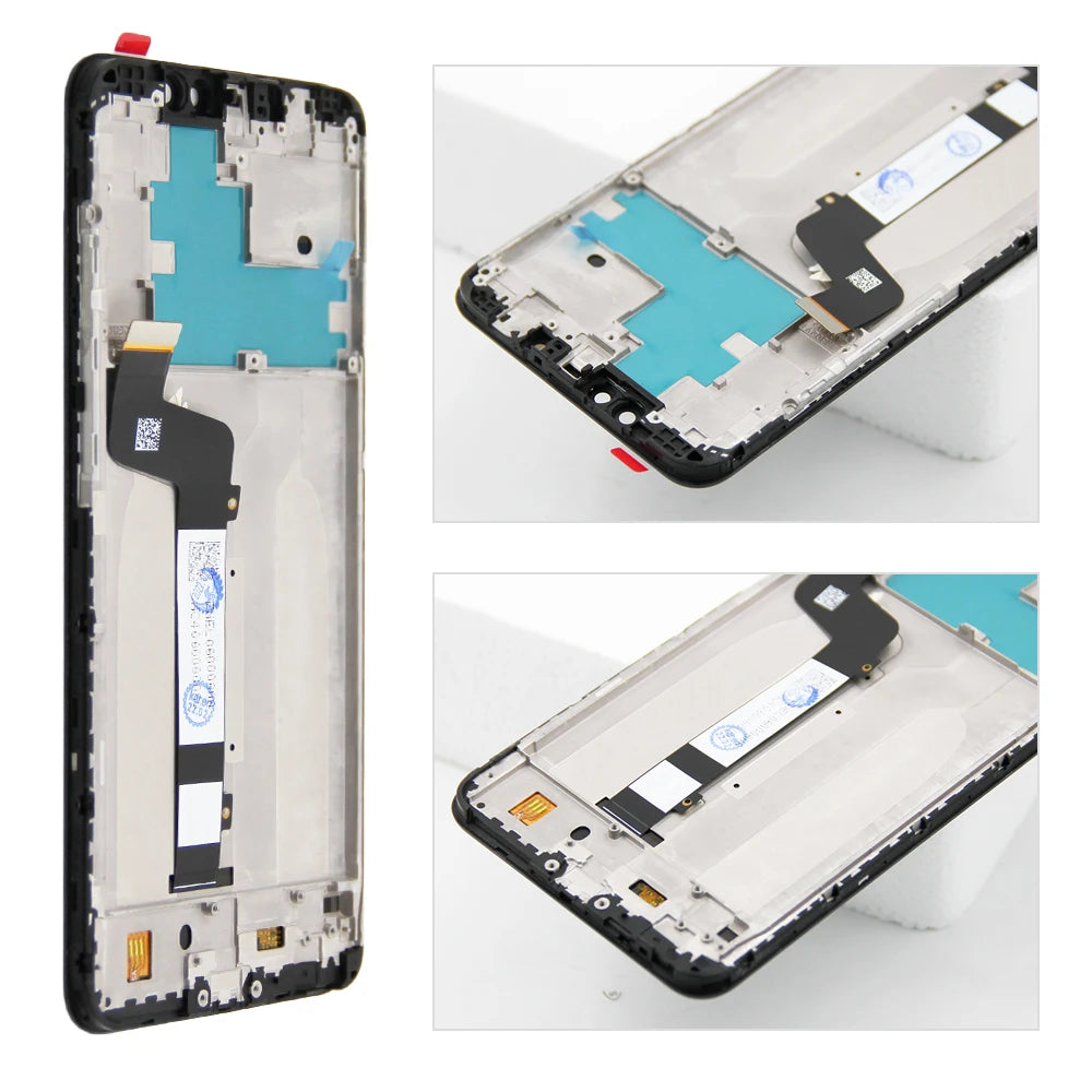 6.26" for Xiaomi Redmi Note 6 Pro M1806E7TG LCD Display Digital Touch Screen with Frame for Redmi Note 6 Pro Replacement Parts Xiaomi phone repair parts