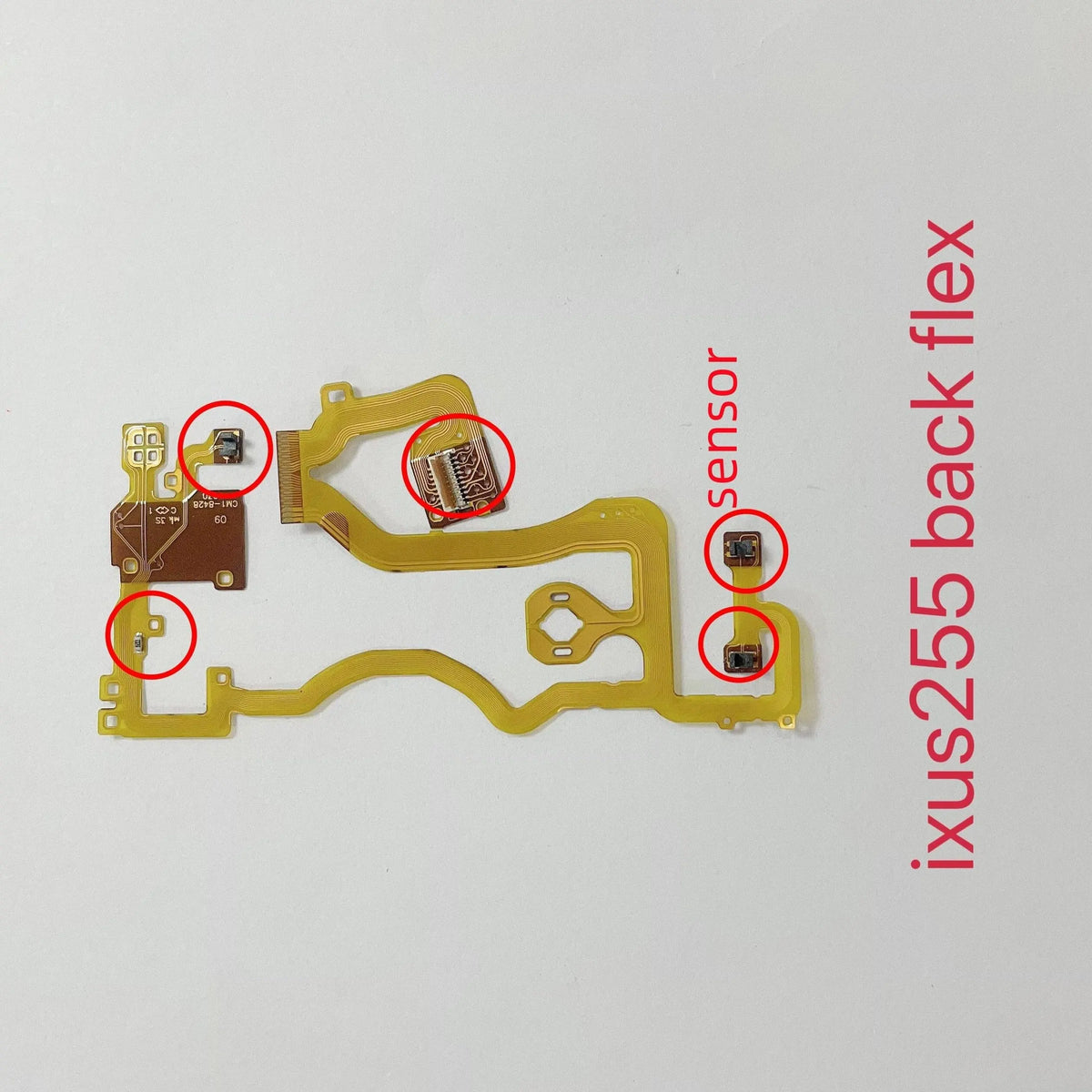 New IXUS255 Lens Back Flex Cable with Sensor for Canon IXUS255 Camera Lens Cable Repair Parts Digital Camera repair parts