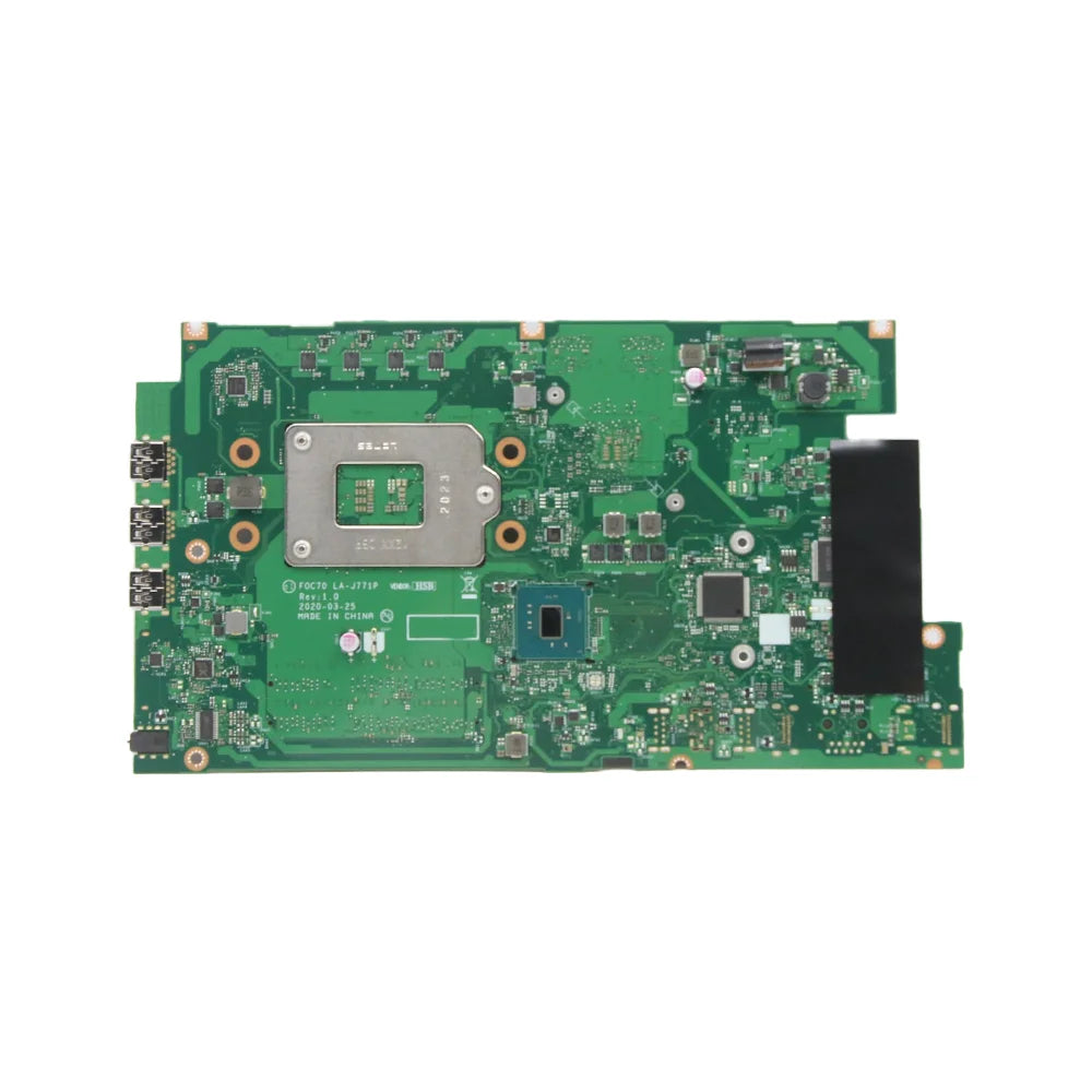 Laptop Motherboard LA-J771P For Lenovo V50a-22IMB V50a-24IMB 520C-22IMB With CPU B460 GPU 5B20U54068 Lenovo laptop repair parts