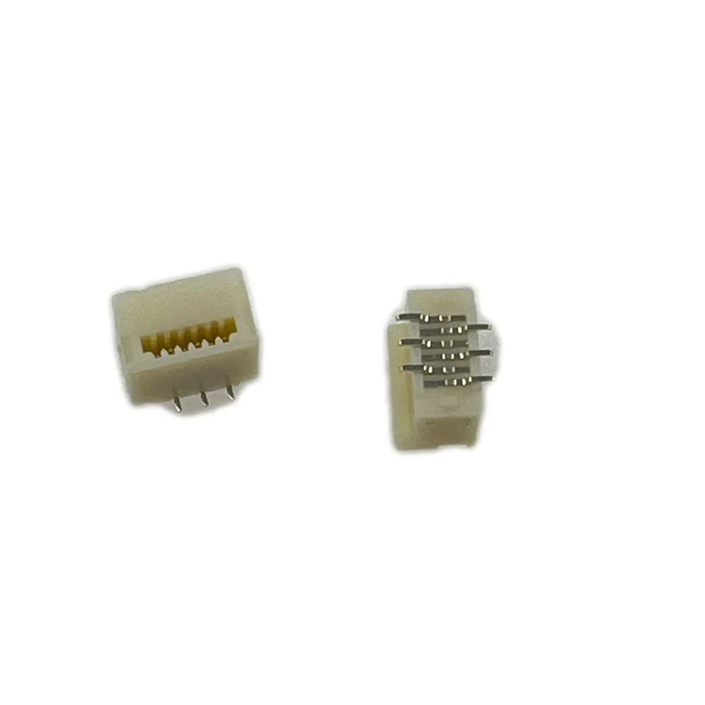 2PCS 6pin Socket Contact Clip For PS5 Controller Internal Microphone Mic Ribbon Flex Cable Connector  Replacement Game console repair parts