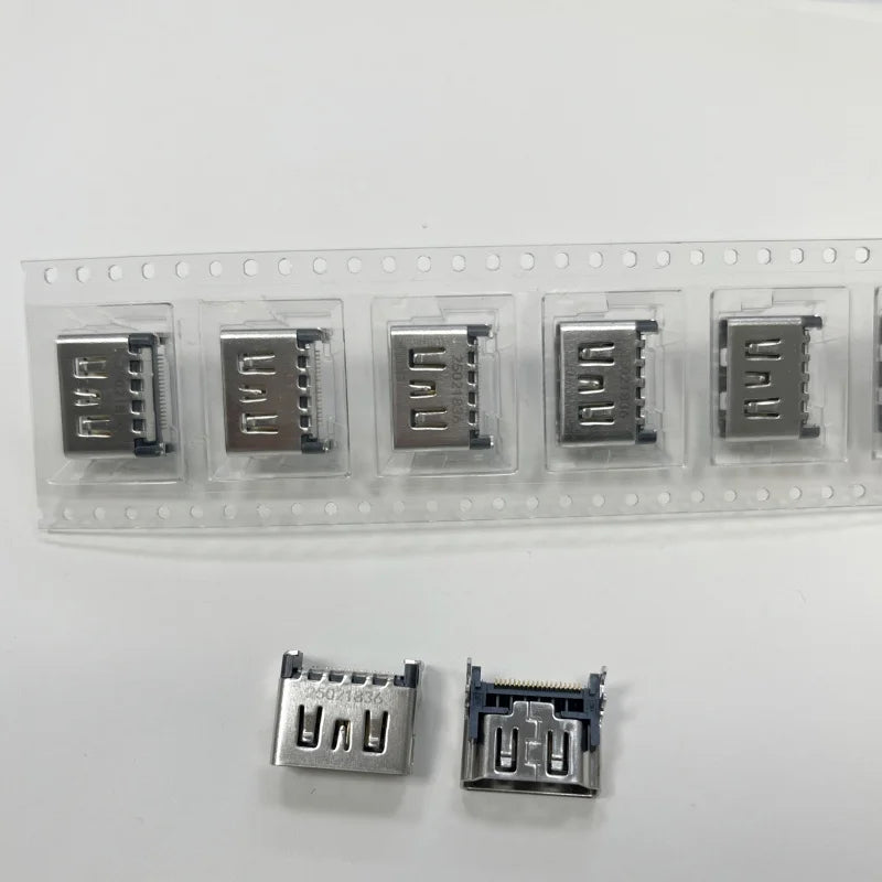 10pcs/lot New Factory Original New for Ps5 Hdmi Connector for Playstation 5 Console Hdmi-compatible Socket Port Replacement Game console repair parts