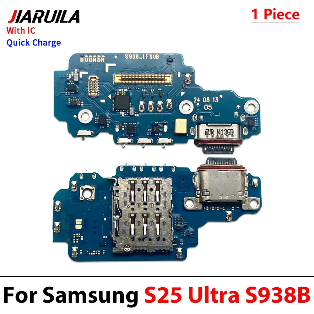 USB Charger Charging Dock Port Connector Flex Cable For Samsung S21 S22 S23 S24 S25 S26 Plus Ultra Fe 5G S911B S911U S921B Samsung phone repair parts