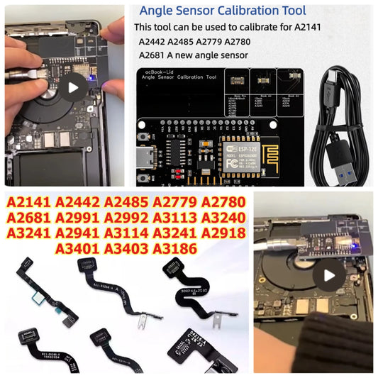 For Mac-book LAS Lid Angle Sensor Calibration Tool A2681/2485/2141/2442/2465/2779/2780/2961/2592/2981/3115/3240 sleeping Sensor