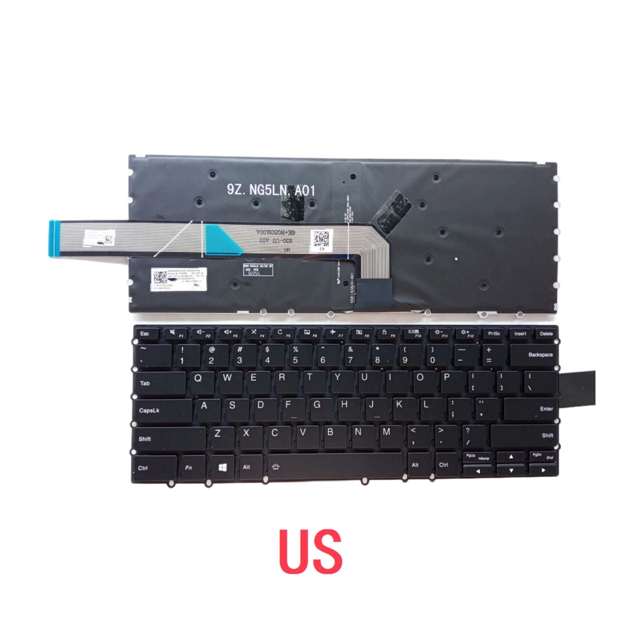 New US Latin Laptop Backlit Keyboard For Lenovo 14W 81MQ 14-W Notebook PC Replacement Lenovo laptop repair parts